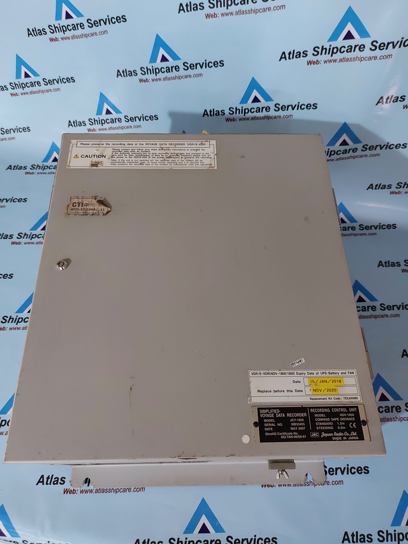 JRC JCY-1850 SIMPLIFIED-VOYAGA DATA RECODER